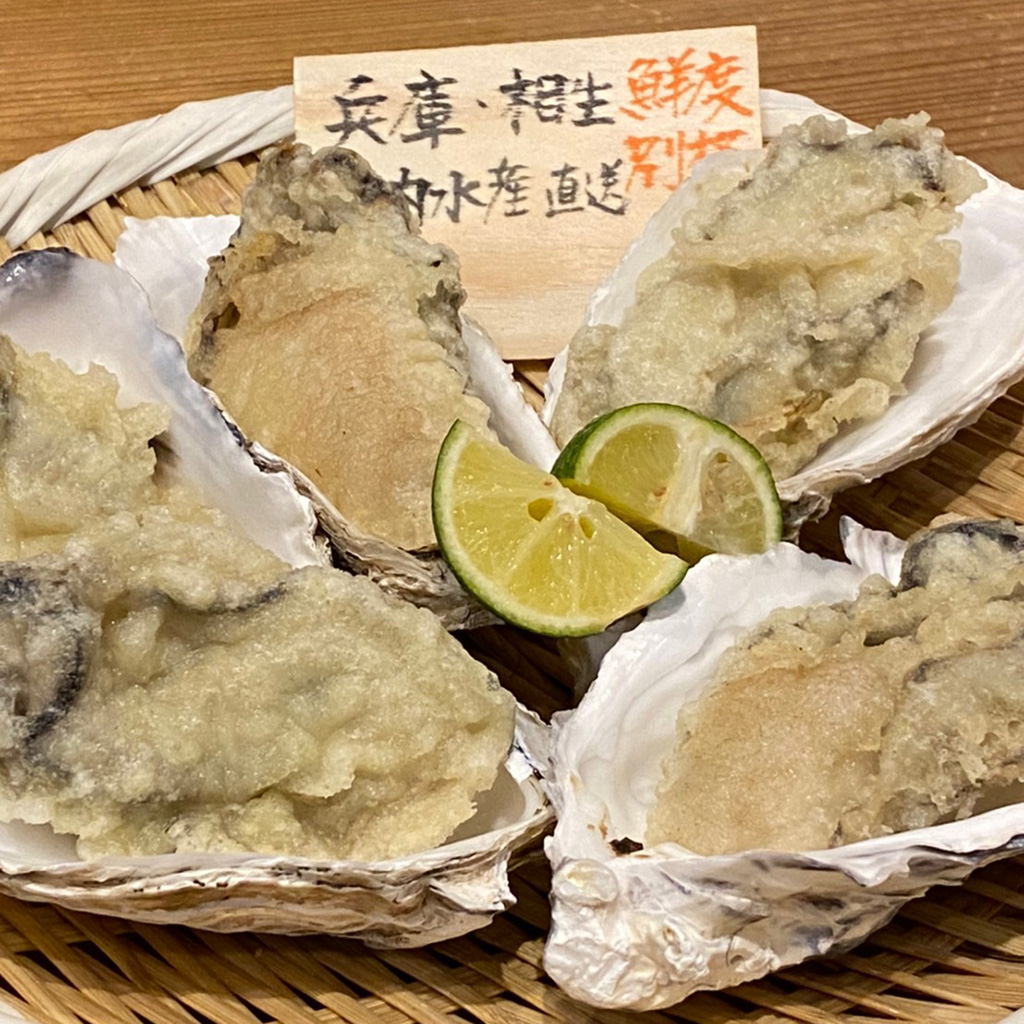 かき天ぷら
