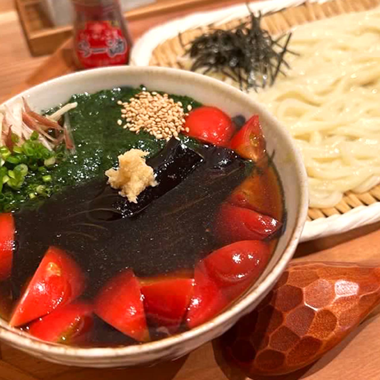 うどんやげんきの冷やしつけめん